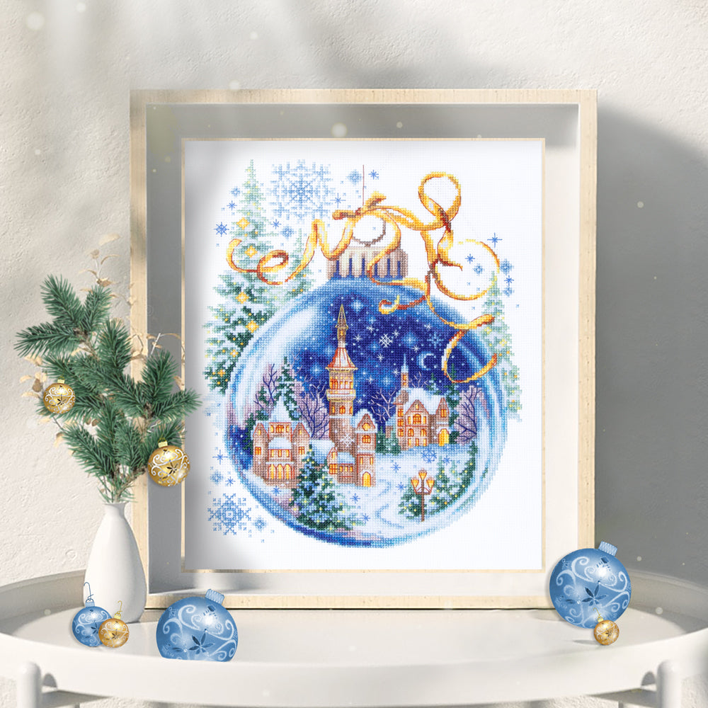 Cross Stitch Kit 70-37 “Christmas Bauble” – Magic Needle