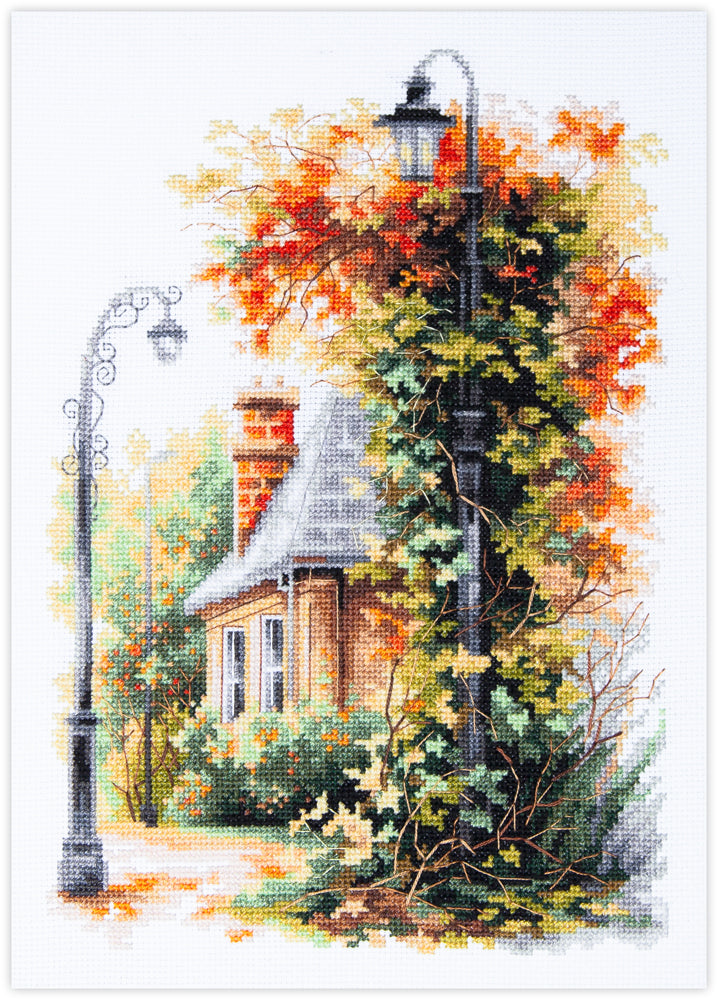 Cross Stitch Kit 70-41 “Quiet September” – Magic Needle