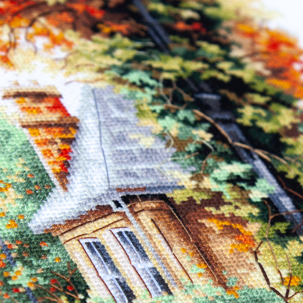 Cross Stitch Kit 70-41 “Quiet September” – Magic Needle