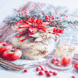 Cross Stitch Kit 70-50 “A Candle Was Burning” – Magic Needle