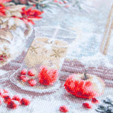 Cross Stitch Kit 70-50 “A Candle Was Burning” – Magic Needle