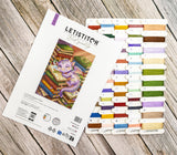Kit de Punto de Cruz Letistitch L10-005 Dragon Tales – contenido y detalles del kit (2)