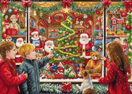Kit de Punto de Cruz Letistitch L10-006 Toy Wonderland