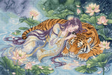 Kit de Punto de Cruz Letistitch L10-014 Tiger's Embrace