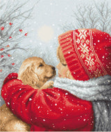 Christmas Hugs Cross Stitch Kit - L8019 LETISTITCH