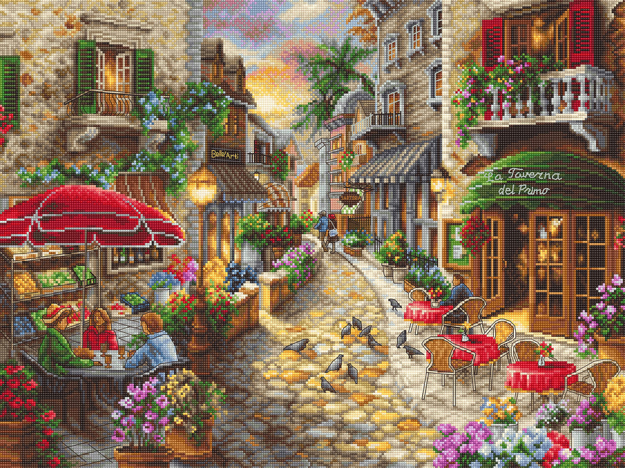 Early Evening in Avola - L8021 LETISTITCH - Kit de Punto de Cruz