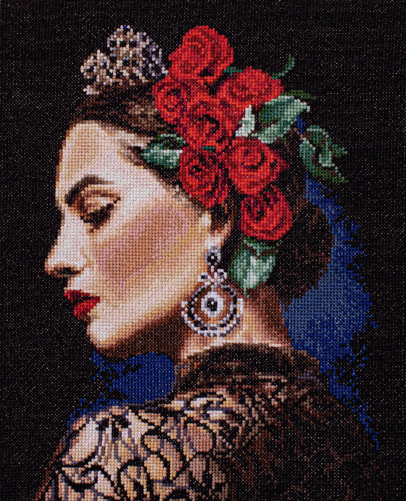 Kit de Punto de Cruz Retrato de Inspiración LETISTITCH L8029
