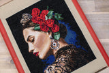 Kit de Punto de Cruz "Retrato de Inspiración" LETISTITCH - L8029