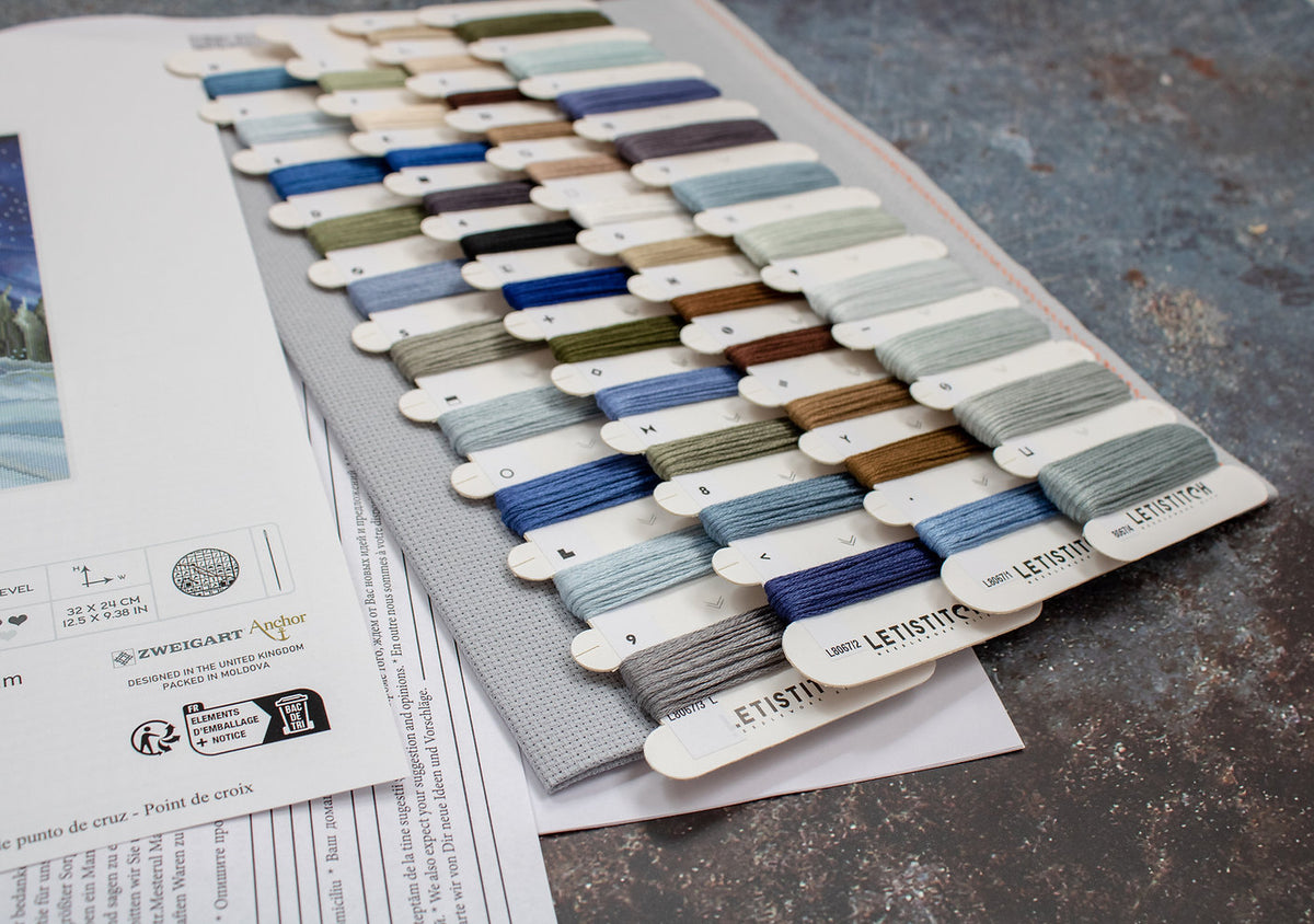 Esquema y carta de colores del kit – Nada Puede Detener un Sueño
