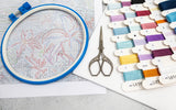 L9951 Blue Mirage - LetiStitch | Kit de punto de cruz paisajístico con delfines