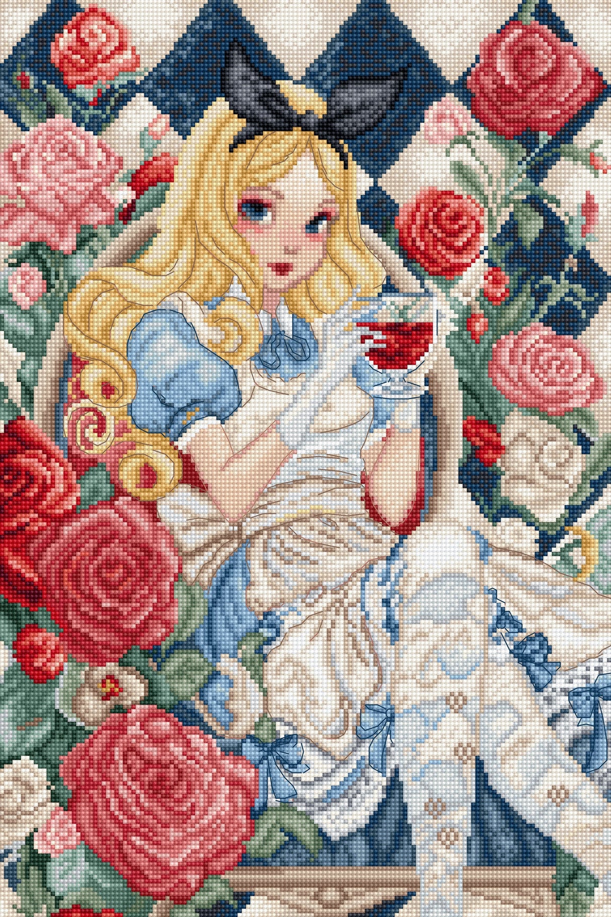Kit de Punto de Cruz Letistitch - A Glimpse of Wonderland L9960
