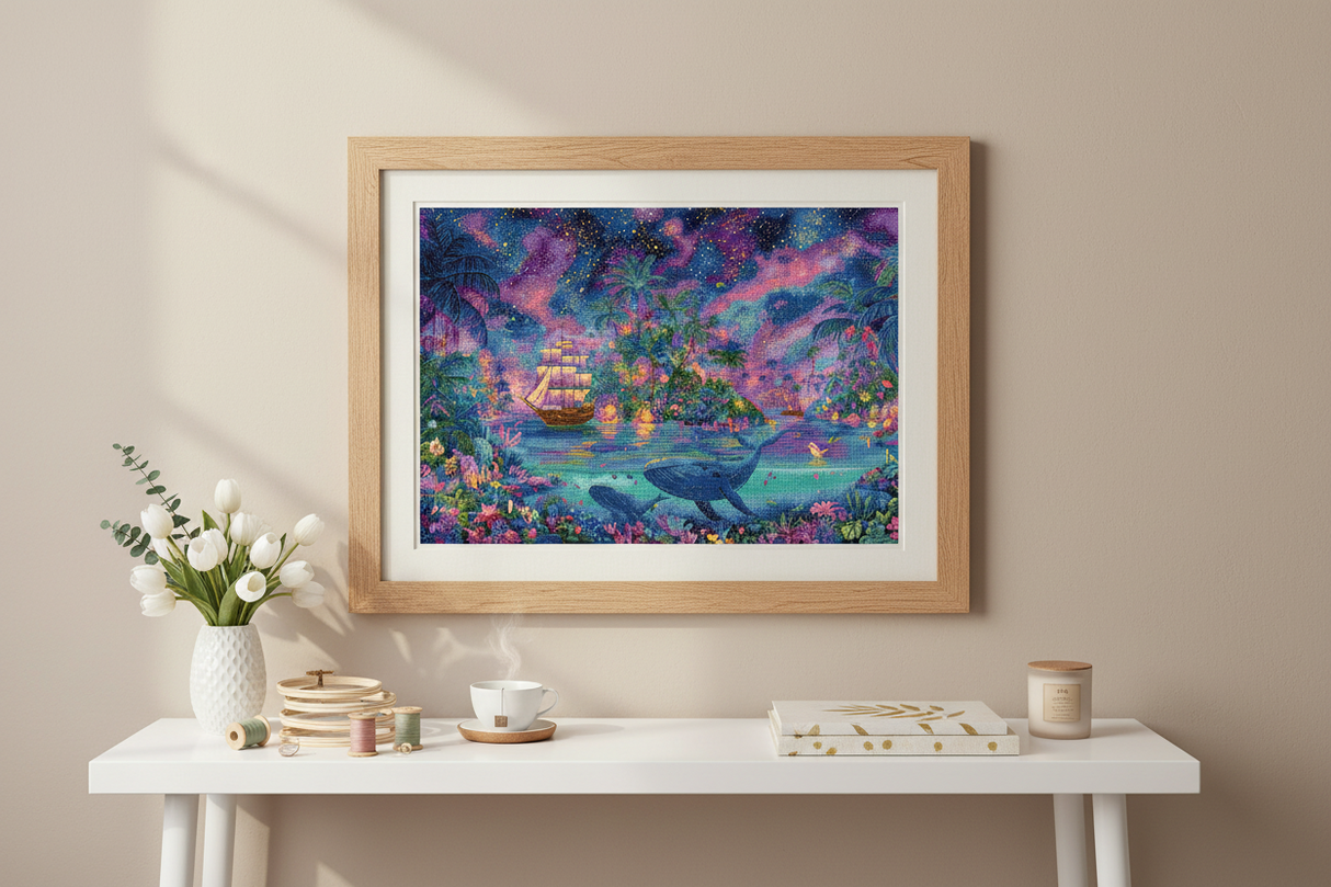 Kit punto de cruz Celestial Isles L9978 LetiStitch