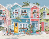 Kit de point de croix LetiStitch « Beach Bliss » L9985