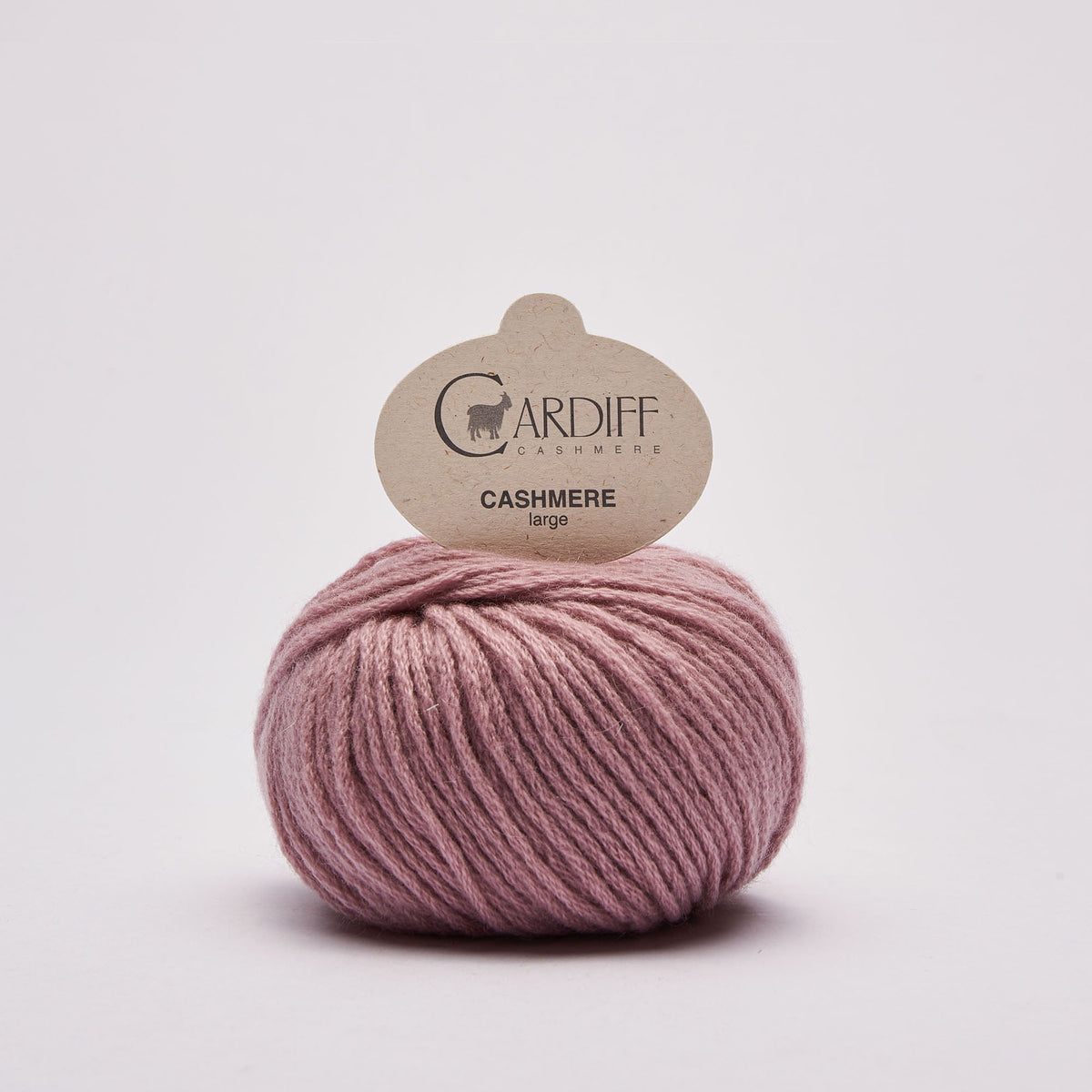 Cardiff Large Cashmere 603 Muji, ovillo de lana gruesa 100% cachemira