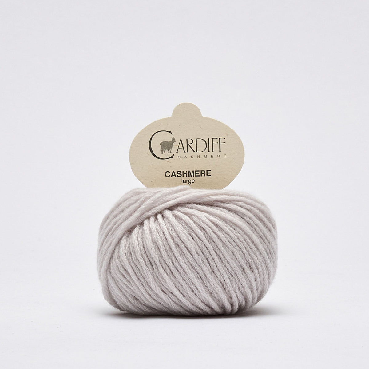 Cardiff Large Cashmere 671 Aeris, ovillo de lana gruesa 100% cachemira