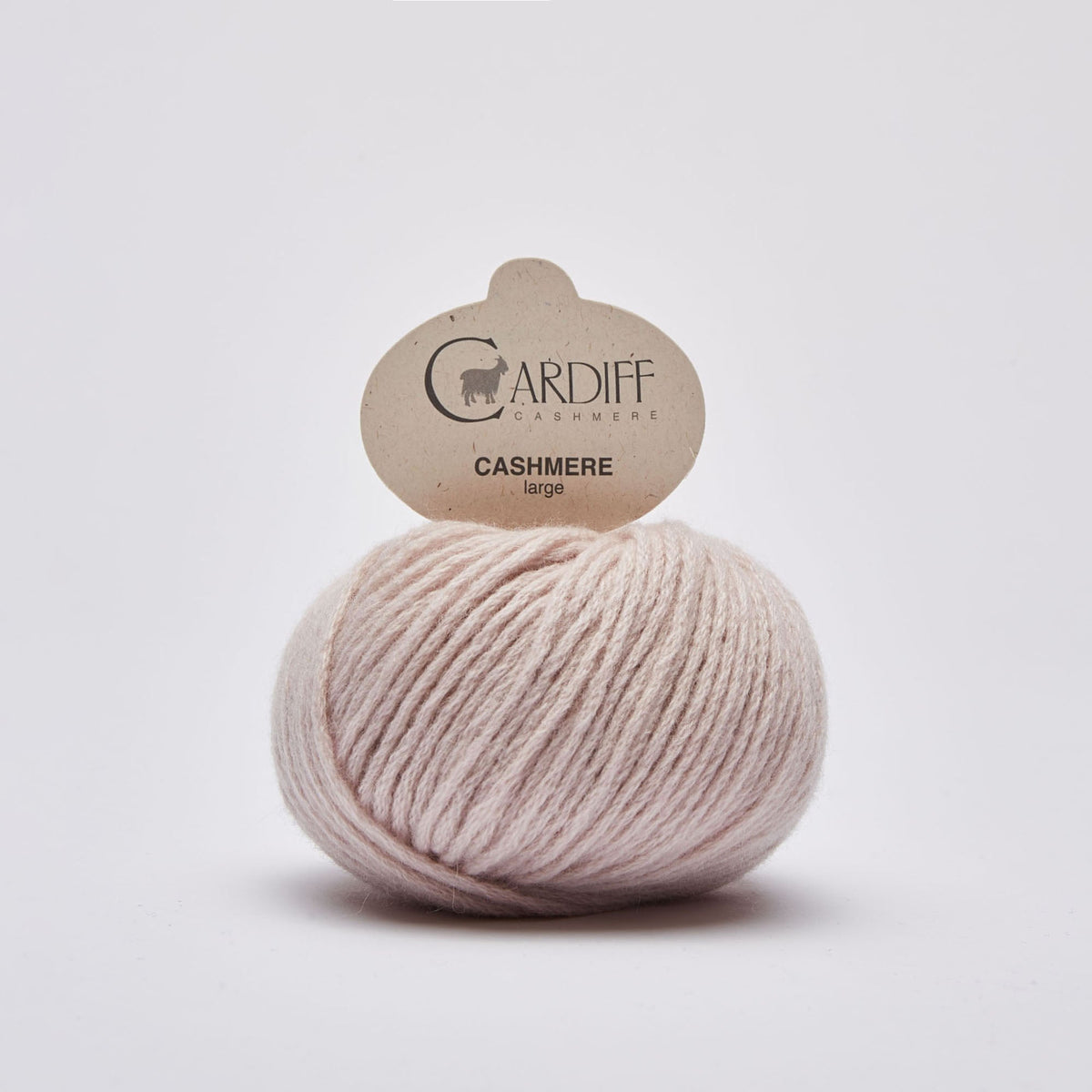 Cardiff Large Cashmere 687 Zen, ovillo de lana gruesa 100% cachemira