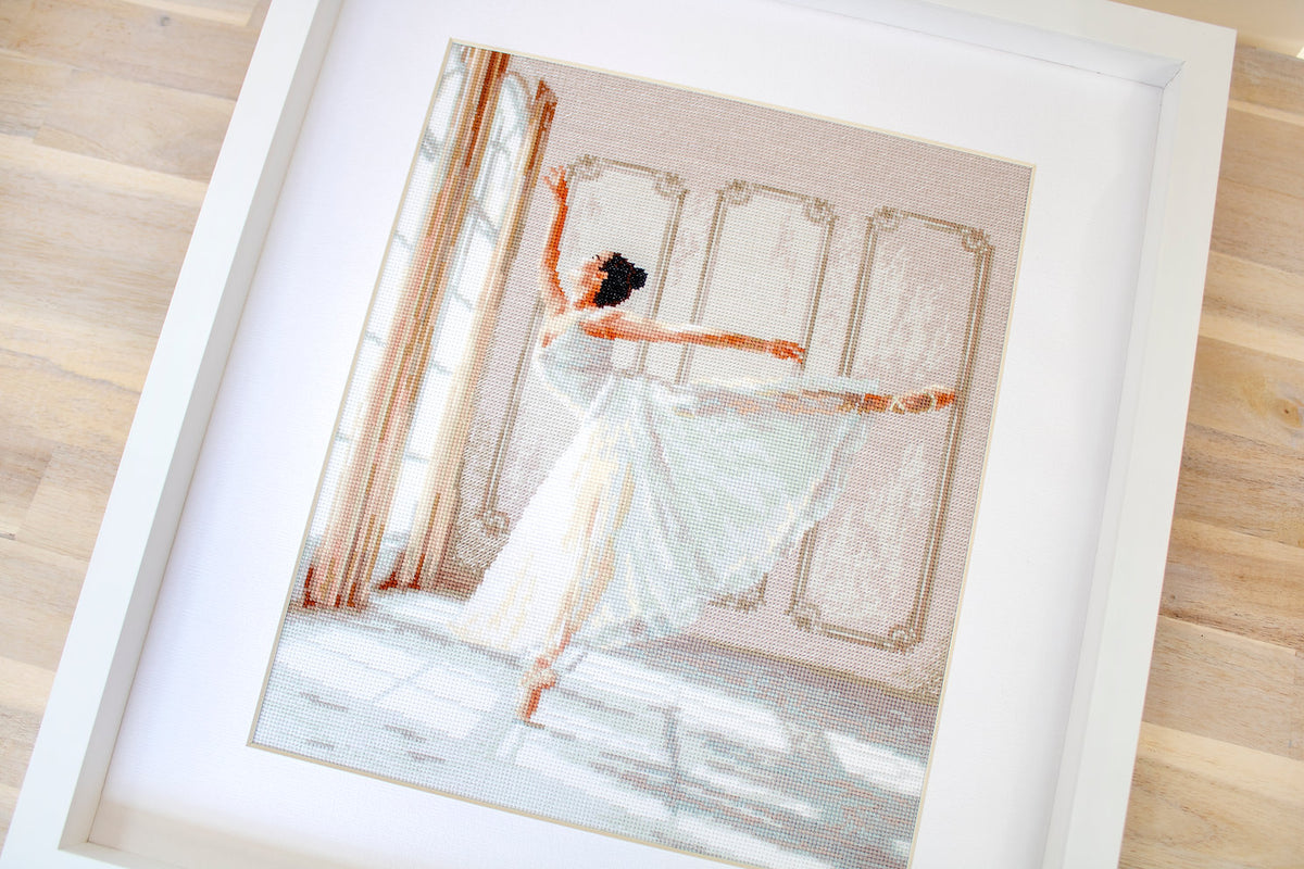 Esquema y carta de colores del kit – Bailarina