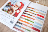 Kit de Punto de Cruz LETI 919 Santa Claus y Snowman - LETISTITCH