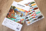 Island Life - LETI 925 LETISTITCH - Kit de point de croix