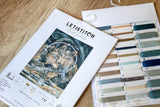 LETI 955 En espíritu ... soy libre - LETISTITCH - Kit de Punto de Cruz