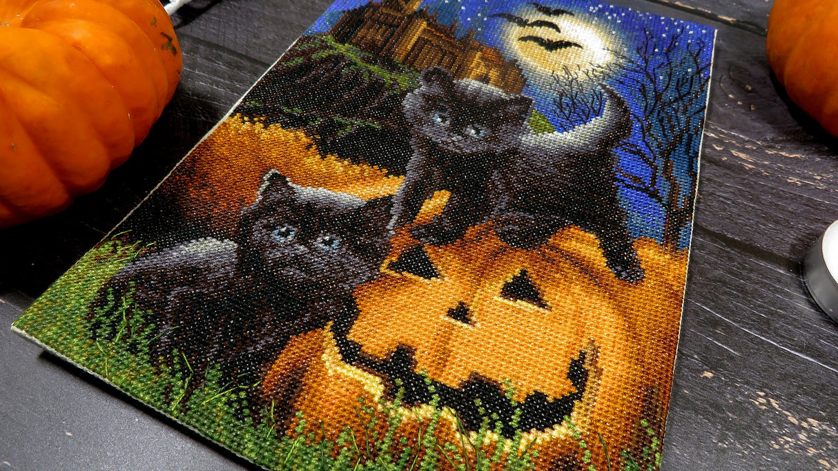 LETI 964 Did we scare you? - LETISTITCH - Cross Stitch Kit