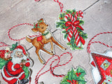 LETI 966 Christmas Decorations Kit nr.1 - LETISCTITH - Cross Stitch Kit