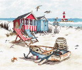 On the Beach - LETI 972 LETISTITCH - Cross Stitch Kit