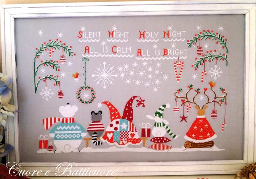 La Notte di Natale - Cuore e Batticuore - Cross Stitch Chart