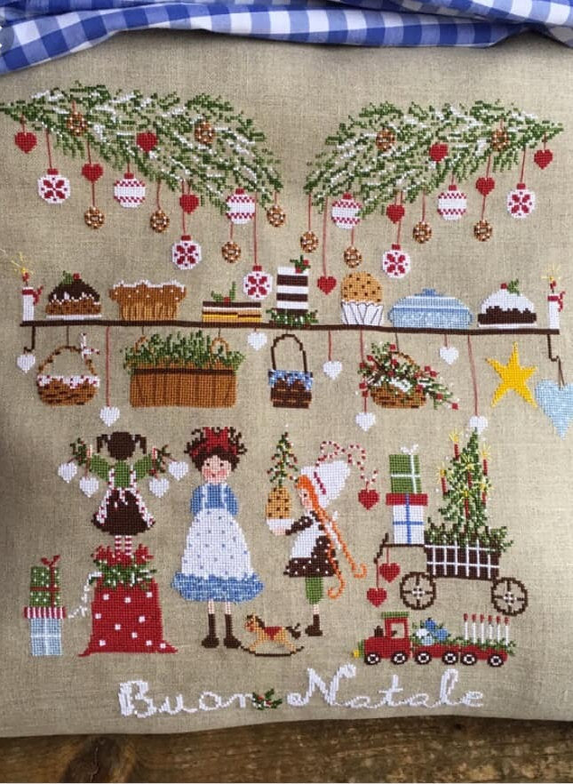 La Vigilia di Natale - Lilli Violette - Cross Stitch Chart