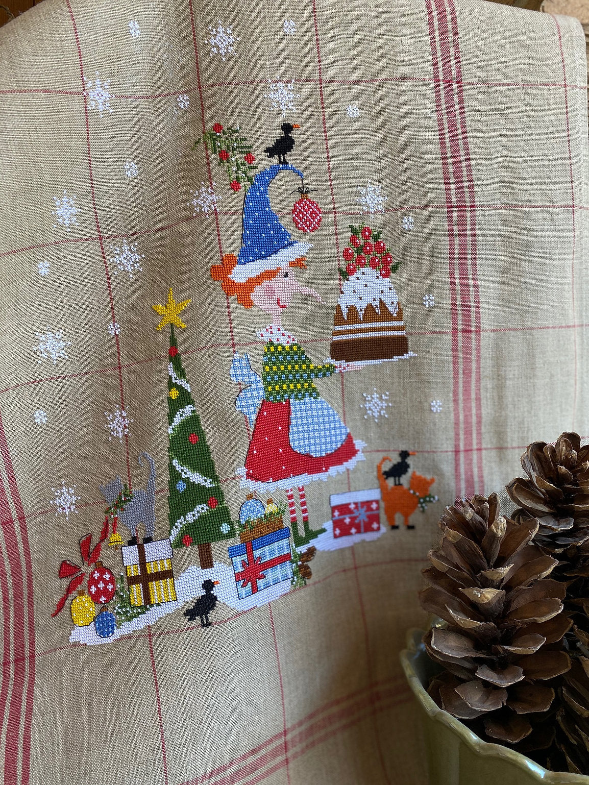Lovely Christmas - Lilli Violette - Kreuzstichmuster