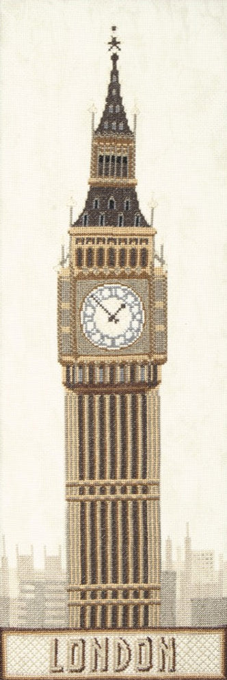 London. Big Ben - M-191 Charivna Mit - Kreuzstich-Set