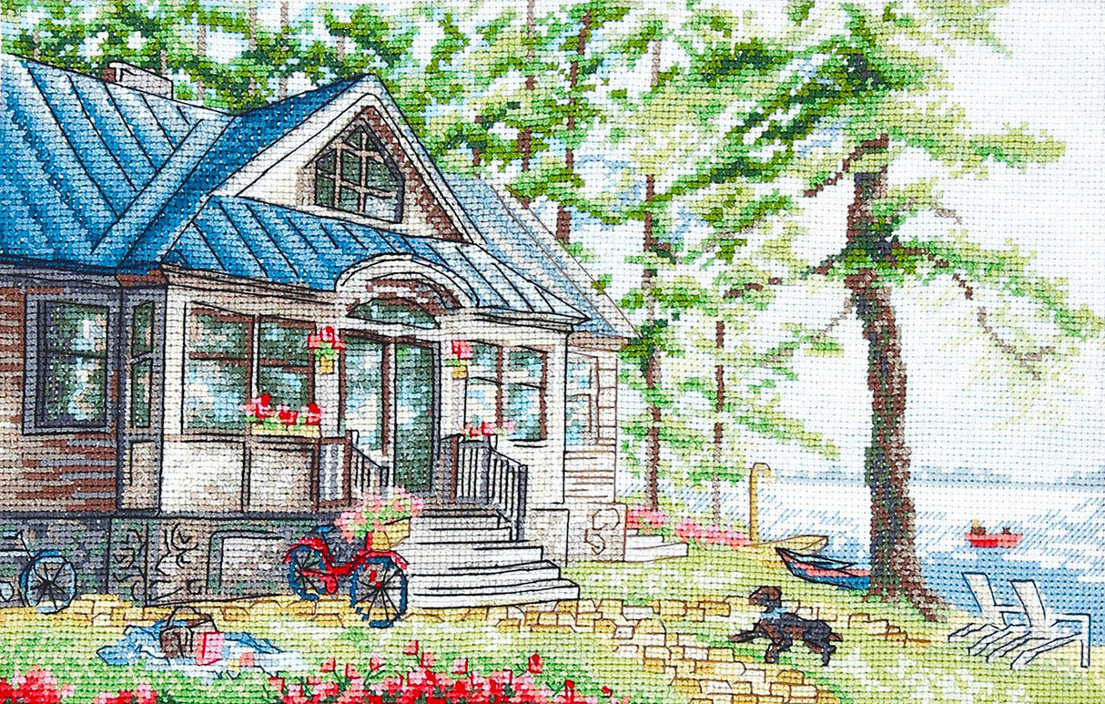 Rest at the Lake - M-322 Charivna Mit - Cross Stitch Kit