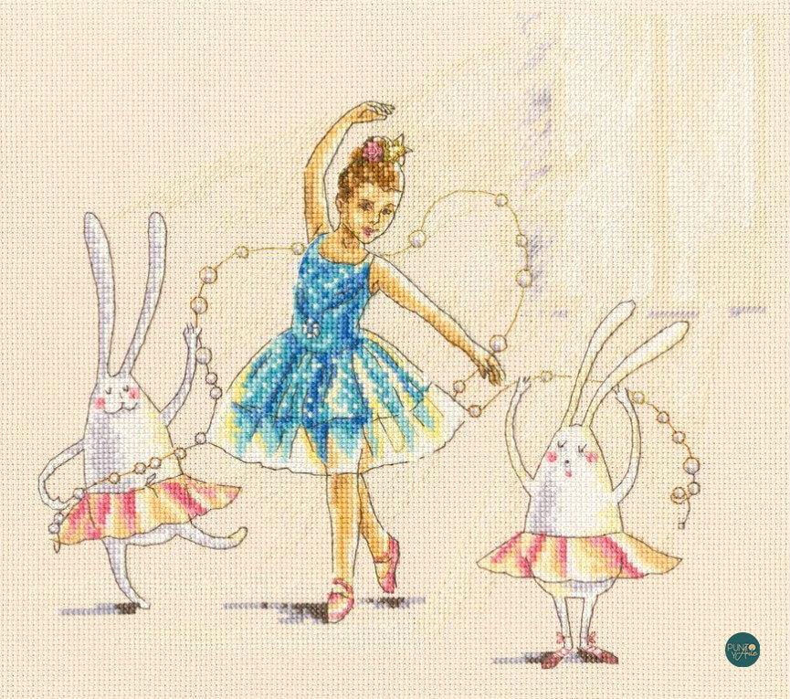 Kit de Punto de Cruz RTO Bailando con centelleos de sol – M661