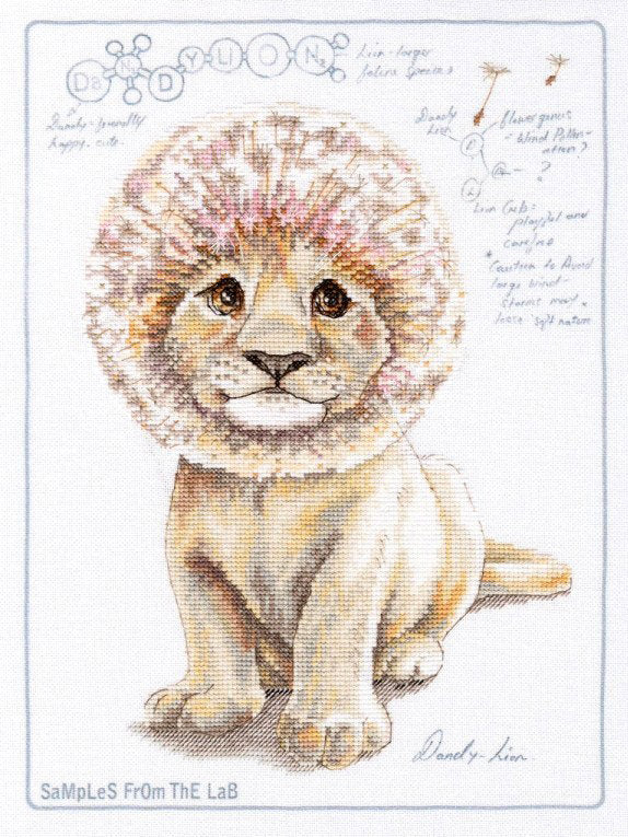 Kit de Punto de Cruz RTO DaNDY LiON – M70040