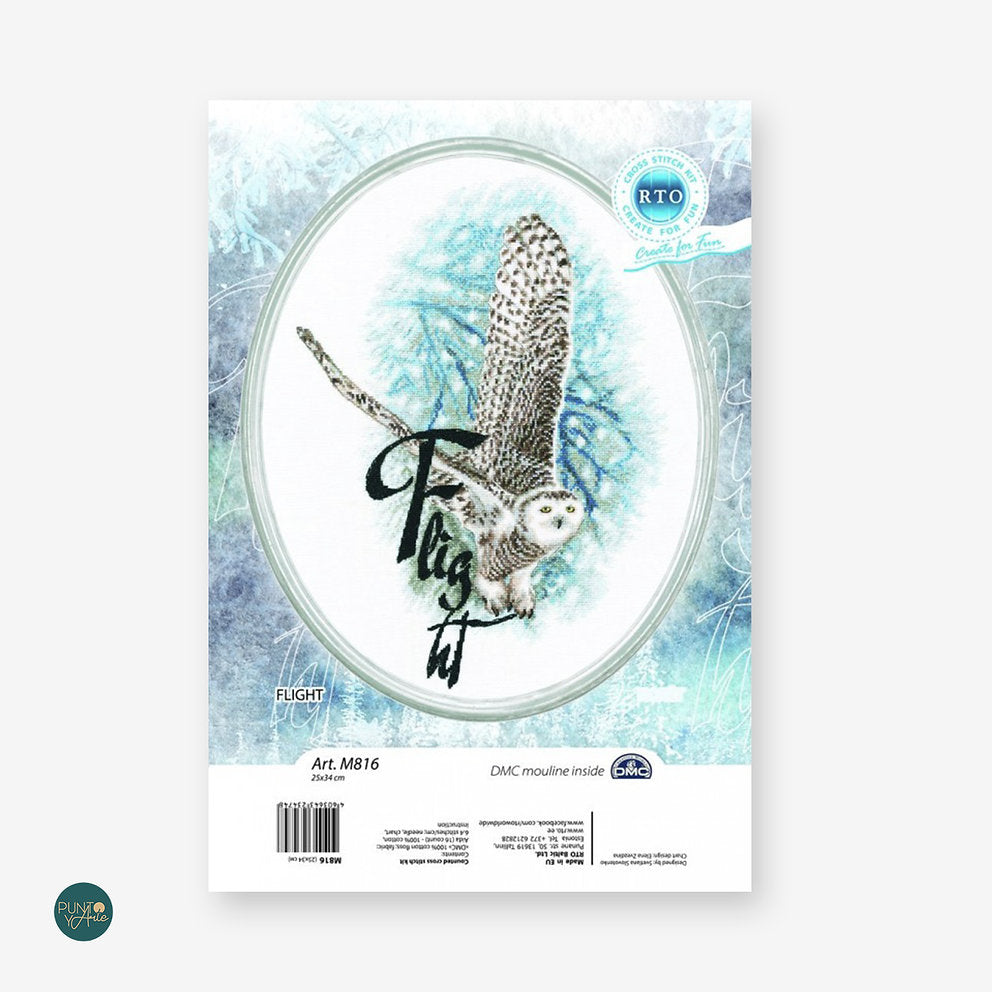 Kit de Punto de Cruz RTO Vuelo – M816 - imagen 2