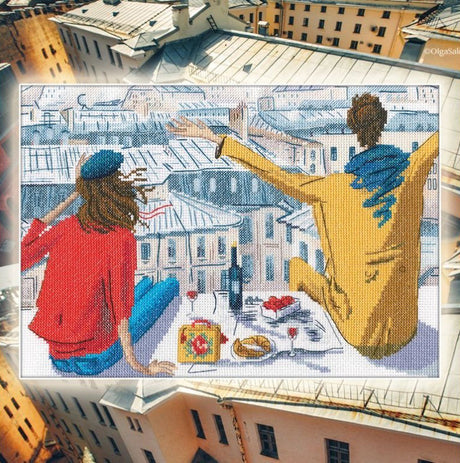 Wind from the Rooftops - RTO - Cross Stitch Kit M860