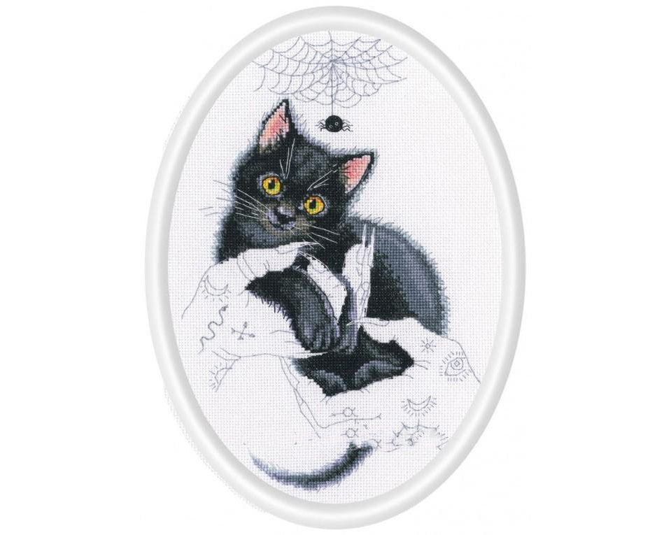 Magic Cat. RTO M905. Cross stitch kit