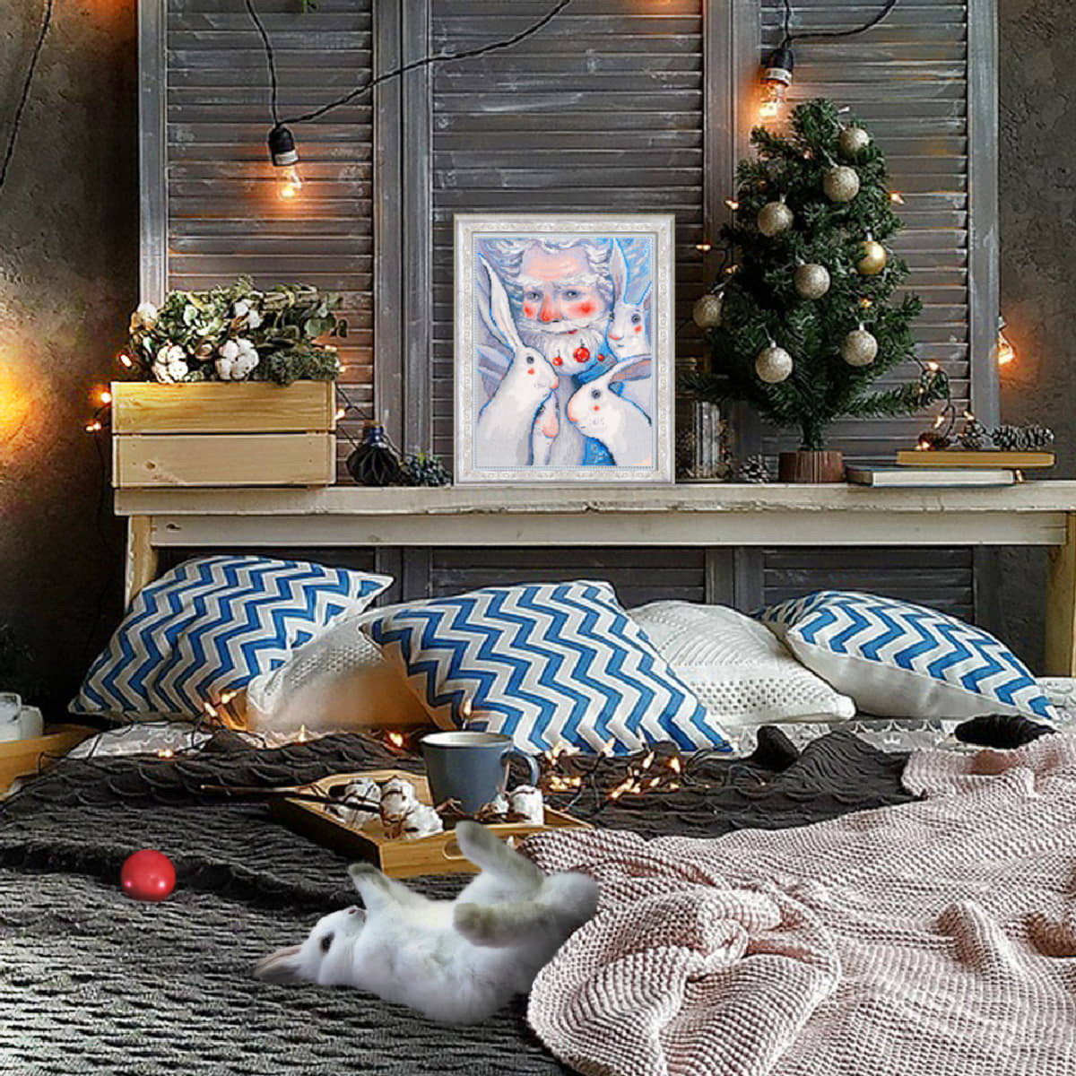 Kit de Punto de Cruz RTO Snowy – M946 - imagen 4