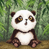 Baby panda. Brill Art MC-001. Kit de Punto Diamante