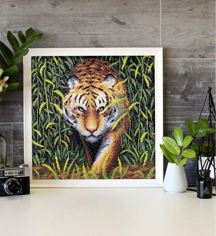 Kit Punto Diamante Rey de la jungla – Brill Art MC-084 - imagen 2