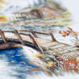 Autumn In The Mountains – Kit de Punto de Cruz Magic Needle 250-069