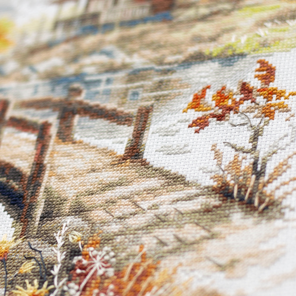 Autumn In The Mountains – Kit de Punto de Cruz Magic Needle 250-069