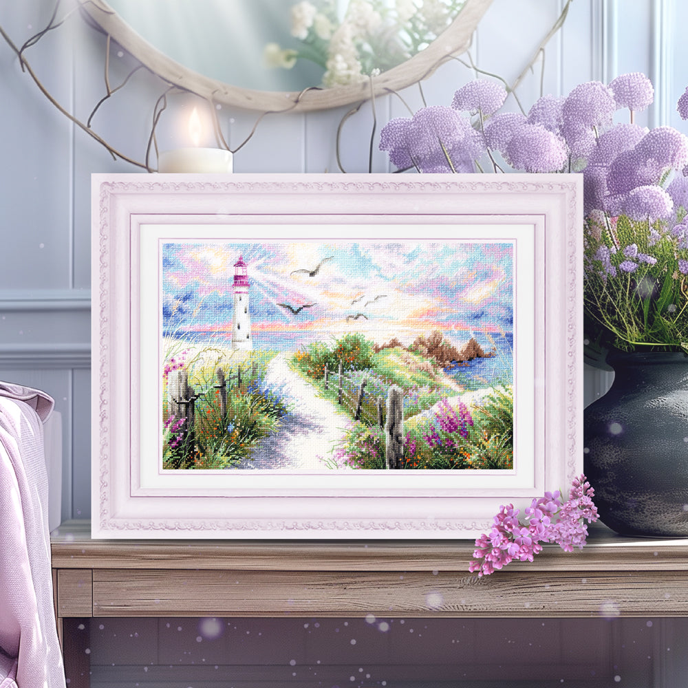 The Light Of Home – Kit de Punto de Cruz Magic Needle 350-740