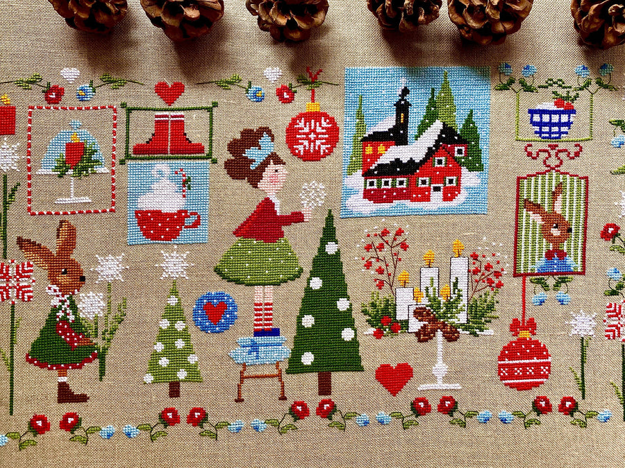 Natale È - Lilli Violette - Kreuzstichmuster