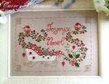 Natale in Slitta - Cuore e Batticuore - Cross Stitch Chart