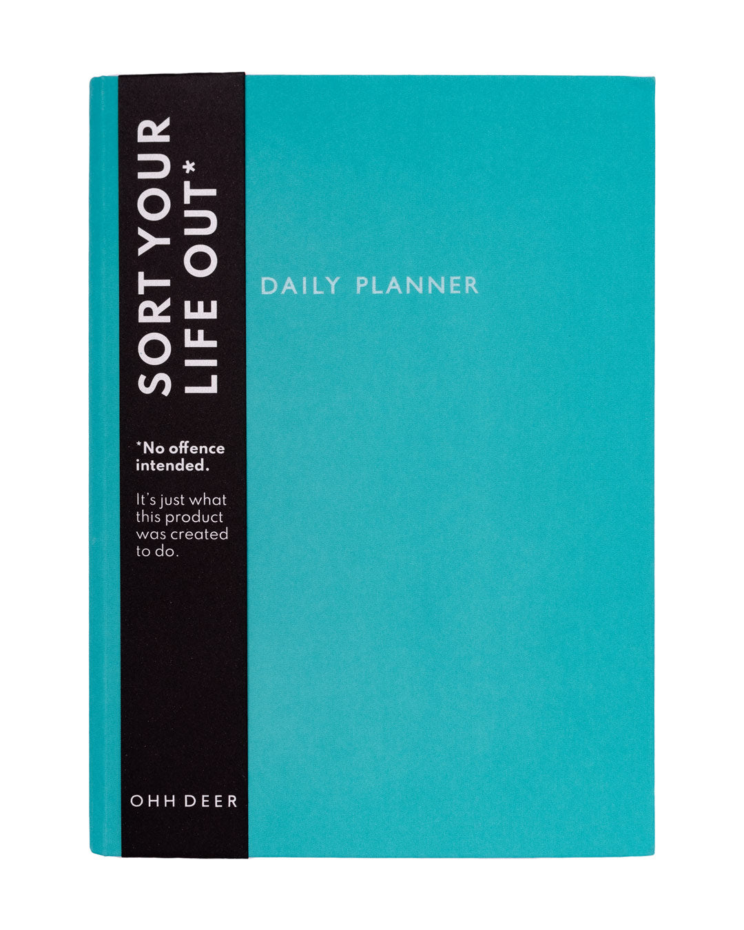 Teal Daily Planner - Ohh Deer