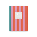 Cuaderno Design No.14 Candy Stripe Kaleido de Tapa Dura (A5)(10586)