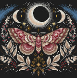 Kit de punto de cruz AVA Stitch The Moss P035 Diseño botánico y místico