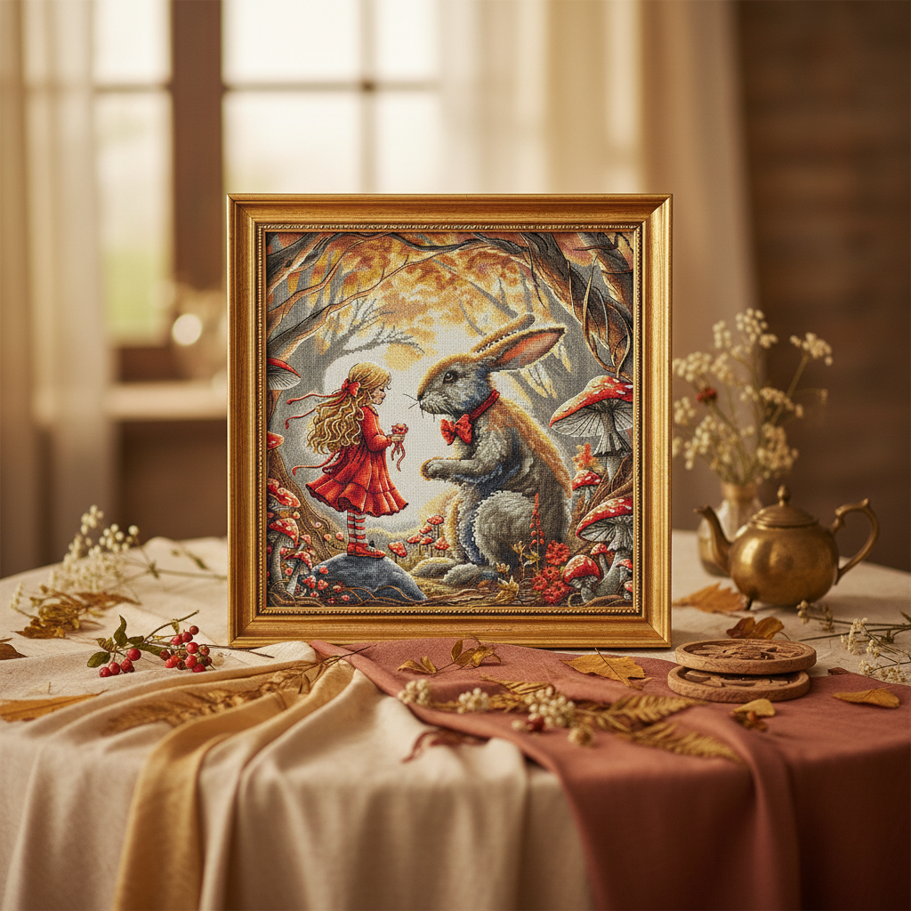 Kreuzstich-Set AVA Stitch “Fairy Tale World” P045 – Märchenwelt