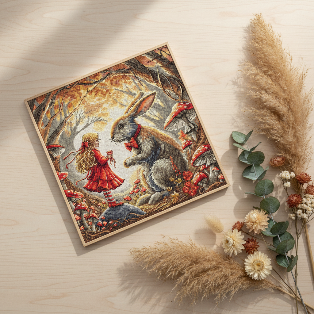 Kit de punto de cruz AVA Stitch “Fairy Tale World” P045 – Mundo de cuentos de hadas